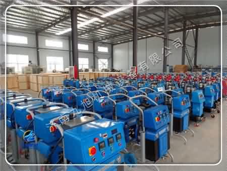 高壓聚氨酯發泡機發泡在建築節能領域應用